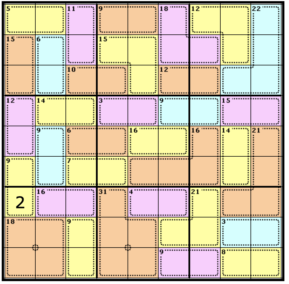 In a Killer Sudoku, what's the relationship between these two cells? : r/ sudoku